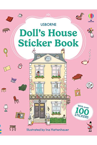 Usborne Cartea cu autocolante pentru casa de păpuși