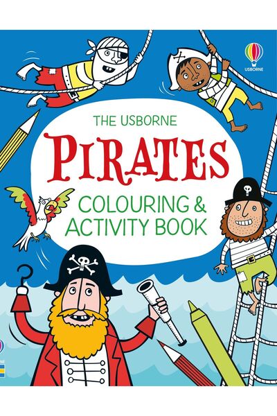 Usborne Children's book, Usborne, Pirates Colouring and Activity Book, 7+ years