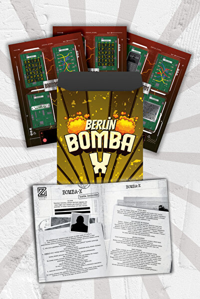 Zodiac Store BOMBA-X Küresel Görev Paketi: Şehir Serisi (Berlin, İstanbul, Kahire, New York)