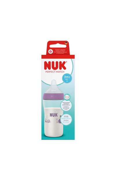 Nuk PM BIB PP TC 260ML ROZ TET.SI 3+ FLUX M (NKPMBRZPP3+M260)