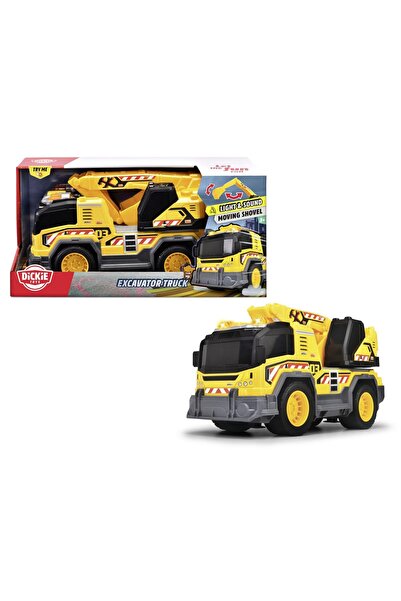 Simba DICKIE CAMION CU EXCAVATOR CU SUNETE SI LUMINI 30CM
