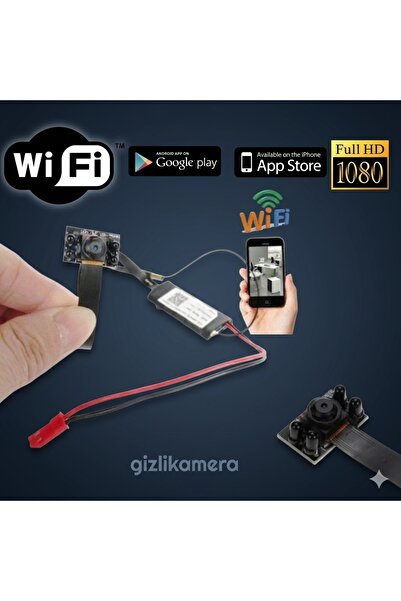 SICAK TAKİP 1080P HD Mini Wifi Gece Görüşlü IP Modül Kamera