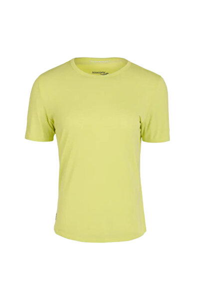 SAUCONY Tricou de alergare pentru femei Stopwatch-Galben-M