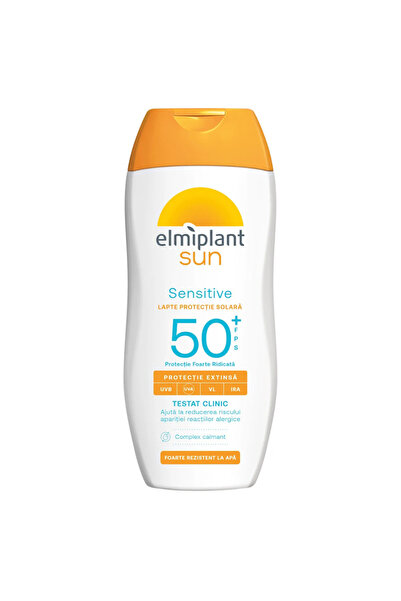 ELMIPLANT Set 2 x Lapte Protectie Solara Sun Sensitive SPF 50, 200 ml