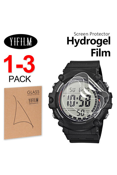 Choice 3 قطع 1-3 قطع واقي شاشة مقاوم للانفجار لساعة AE-1500 AE-1500wh AE1500 ...