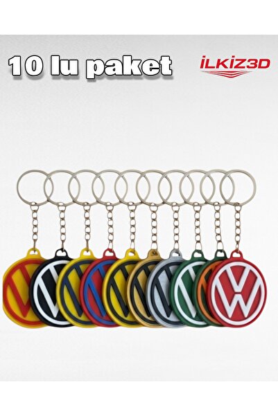 İlkiz3d Special for Your Volkswagen Vehicle Keychain