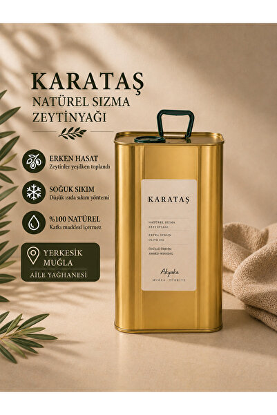 KARATAŞ ZEYTİN ve ZEYTİNYAĞI Karataş Naturel Sızma Zeytinyağı – Karataş Yağha...