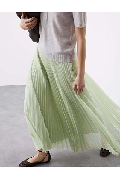 Marks & Spencer Pileli Maxi Etek