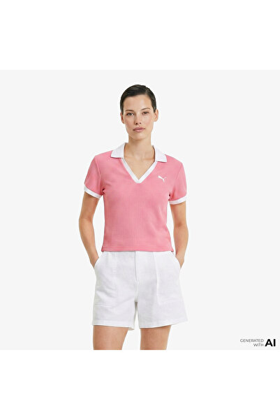 Puma Polo roz pentru femei Wardrobe Ess