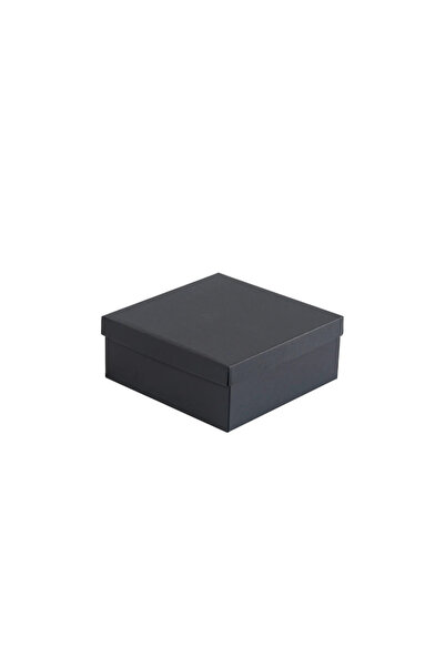 Siyah Hediye Kutusu 1 Adet - 25x25x10 cm