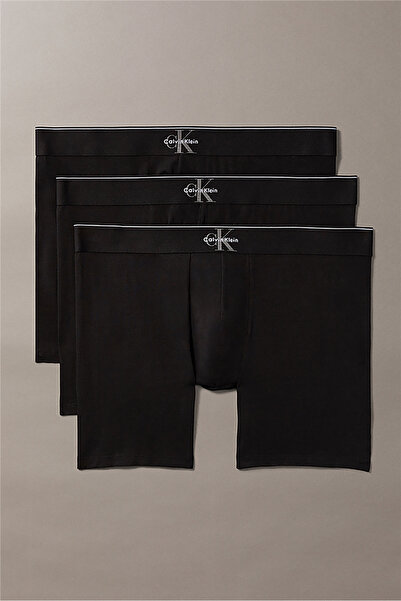 Calvin Klein Boxer Brief 3Pk Erkek 3lü Boxer Siyah