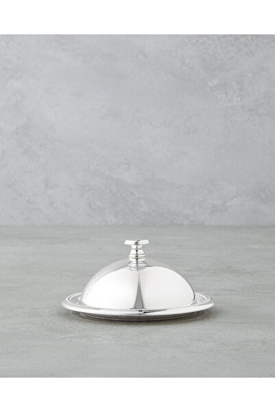 English Home Reflection Metal Kapaklı Sunumluk 13 cm Silver