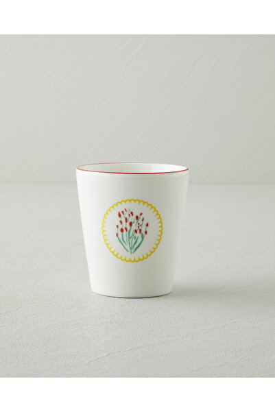English Home Brightfloria Porselen Bardak 260 ml Beyaz