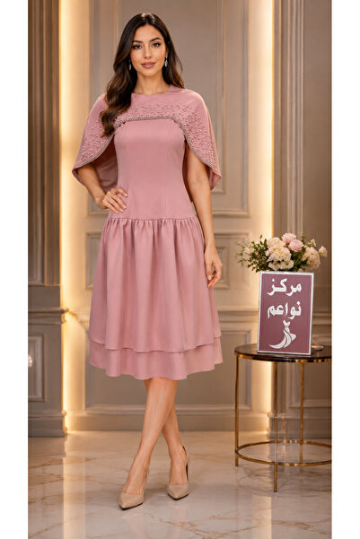 NAWAEIM Soft Summer Dress in Pink with High-End Barbie Fabric for a Feminine ...