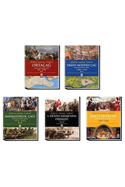 Timaş Yayınları Dünya Savaş Tarihi Seti 5 Kitap