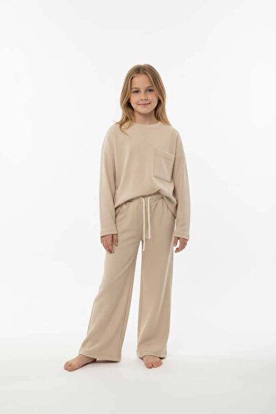 aden kids Set oversize pentru copii, 100% bumbac - Croială confortabilă unisex
