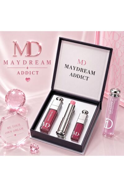 MAYDREAM مجموعة قلوسات ومرطب من