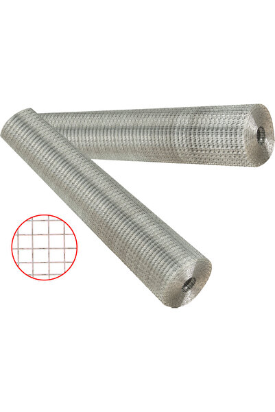 Evotools Plasă sudată Zn - Lungime 10 m 10 x 1m 0,61 mm 1 m 7x7 mm