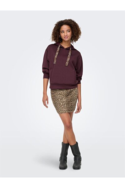 ONLY Onlalina Регулярна кройка суитшърт с качулка SWEAT 15364546