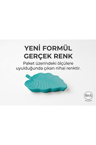 Wax&Stone ATELIER Turkuaz Toz Pigment (RAL 200 60 40) Taş Tozu Beton Alçı Epo...