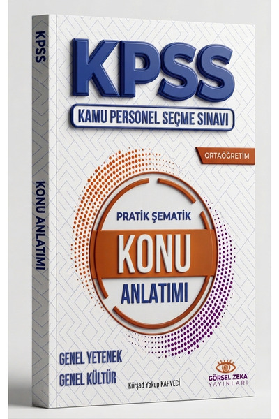 GÖRSEL ZEKA YAYINLARI 2026 KPSS GY GK ORTAÖĞRETİM - LİSE PRATİK ŞEMATİK HAZIR...