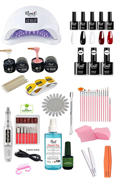 Nail Master Protez Tırnak Kalıcı Oje Full Set