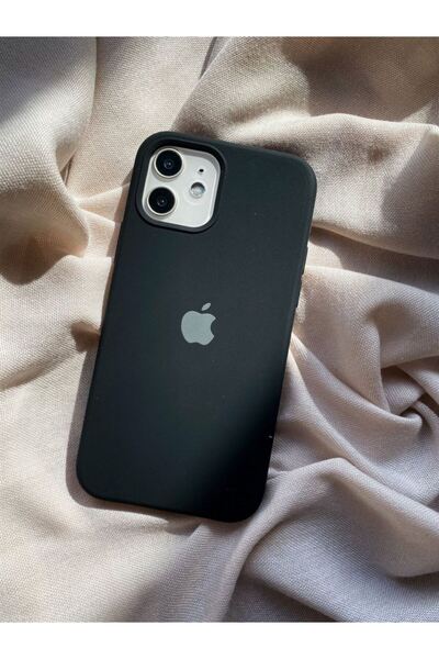 TEYİN AKSESUAR iPhone 11 Uyumlu Lansman Premium Slikon Telefon Kılıfı - siyah