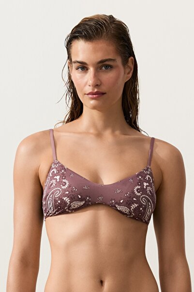Oysho Bandana desenli bikini üstü