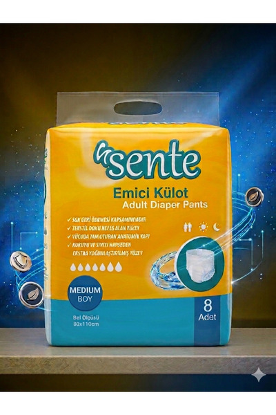 SENTE SNETE SÜPER EMİCİ KÜLOT MEDİUM,LARGE,XLARGE