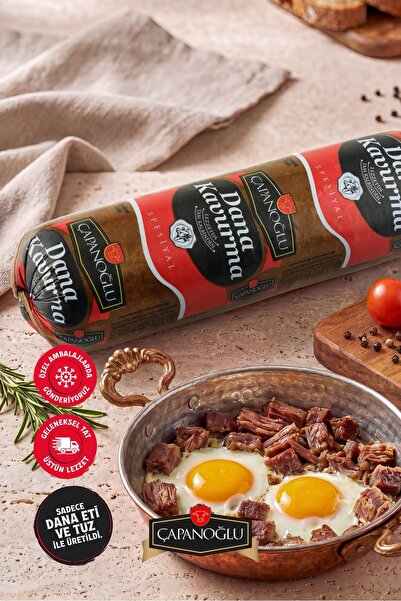 Çapanoğlu Geleneksel Dana Etinden Blok Dana Kavurma 2200-2500 gr Yumuşak Doku...