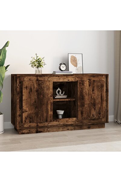 Concept Servantă, stejar afumat, 102x35x60 cm, lemn prelucrat