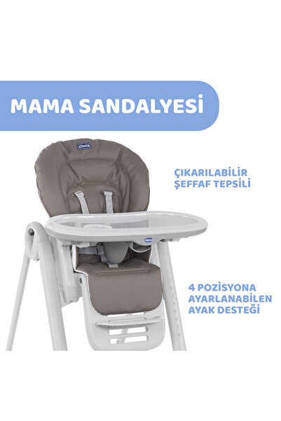 Chicco Polly Magic 0+ Ay Katlanabilir -Yükseklik Ayarlı- Mama Sandalyesi & Ana Kucağı