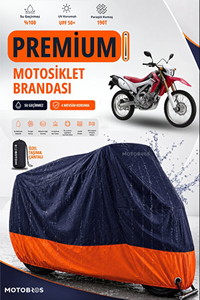 Motobros غطاء محرك الدراجة النارية هوندا CRF، غطاء محرك مقاوم للماء، قماش مظل...