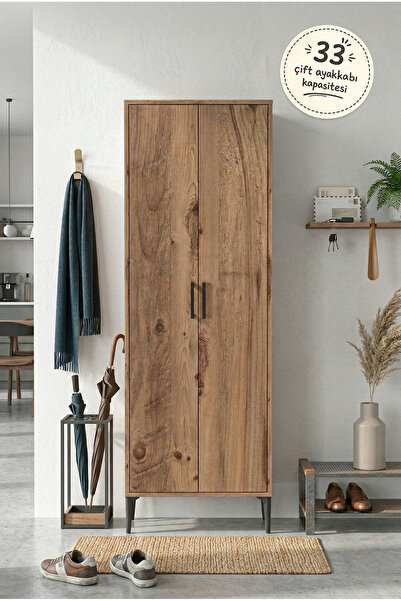 SARMOBİ Harmony Ayakkabılık 65x190x37 cm Atlas Çam – Modern Tasarım