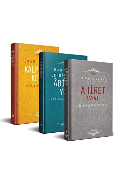 Semerkand Kitap Gazali Klasikleri Seti 3 Kitap