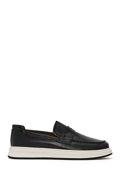 Derimod Erkek Siyah Deri Casual Loafer 26SFD602918