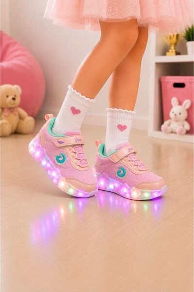 SOLERO Deep Keep Edition Işıklı Çocuk Spor Ayakkabı – LED Taban