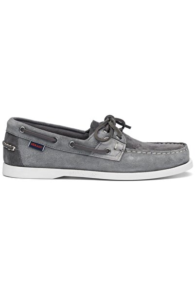 Sebago Deri Gri Erkek Günlük Ayakkabı 74118ıw