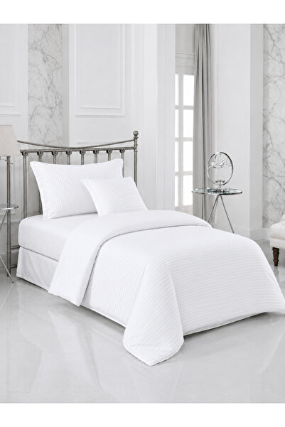 Generic Sleep Night, Hotel Stripe Comforter Set, Single Size (160X210 CM) 4 P...