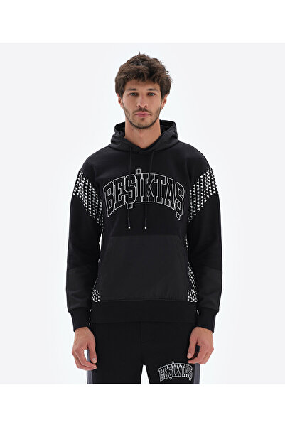 Beşiktaş BEŞİKTAŞ ERKEK KAPÜŞONLU SWEATSHIRT 7324223T3