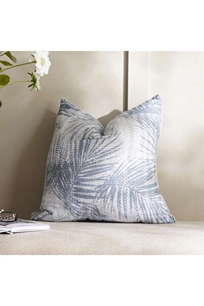 PAN HOME Lyric Printed Filled Cushion 50x50cm-blue
