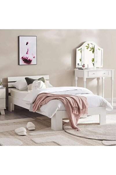 PAN HOME سرير أطفال إيفرجليدز مقاس 90x190 سم - أبيض