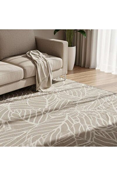 PAN HOME Lessandra Flat Weave Indoor/outdoor Rug 195x300cm - Beige