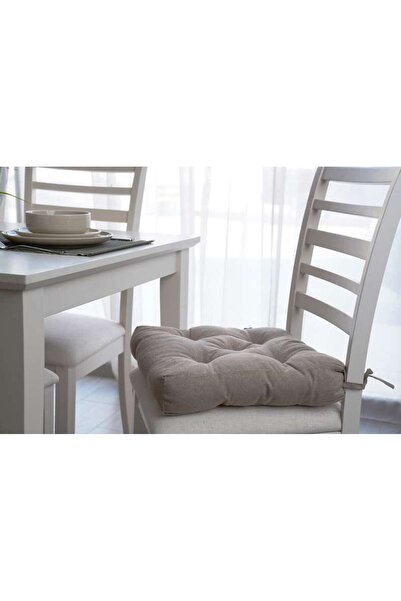 PAN HOME Dessert Glam Chair Pad 40x40cm-beige