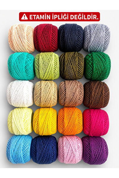 fabricorg Cotton Like 3 Numara 6 Kat Punch - Bileklik - Bandana - Runner Ipli...