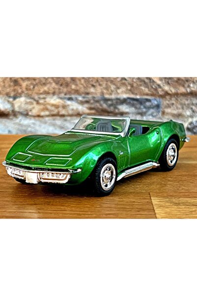 TOYFEST سيارات أمريكية كلاسيكية معدنية مرخصة بمقياس 1:43 - شيفروليه كورفيت 19...