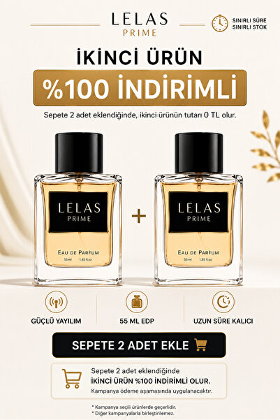Lelas Prime 399 Lana Kadın Parfüm EDP 55 ML – Çiçeksi Kalıcı Koku