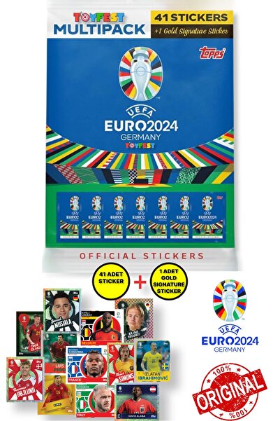 TOYFEST ALMANYA EURO 2024 Avrupa Şampiyonası Match Attax - Resmi Futbolcu Mul...