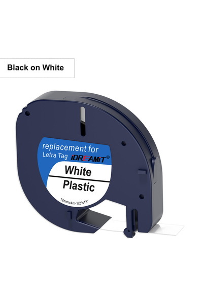 Choice Black on White 91201 91201 91200 Multi Colors Compatible for Dymo Letr...
