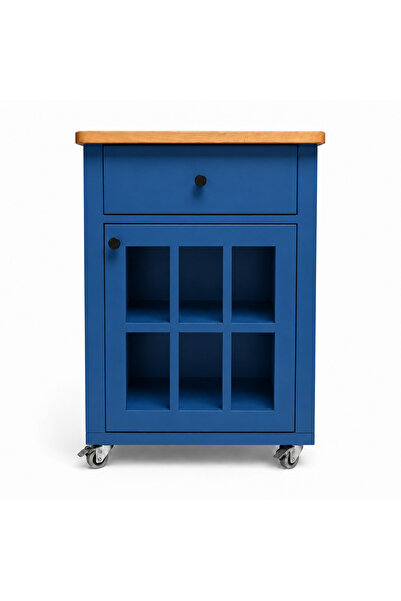 Dipole Furniture Movin Mat Lake Mavi (RAL-5007) Servant Mobilyası